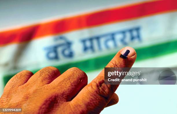 vote india vote - election foto e immagini stock