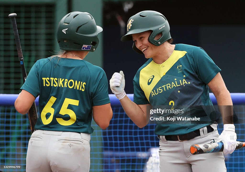 Softball - Olympics: Day -1