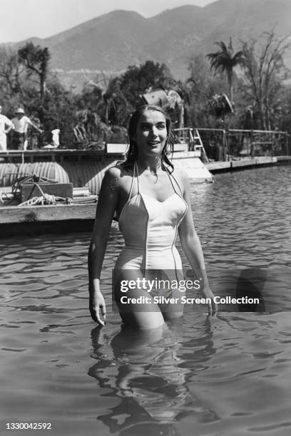 Actress Julie Adams as 'Kay' in film 'Creature from the Black Lagoon', 1954.