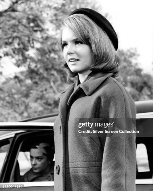 Actor Joey Heatherton in a scene of an unspecified film, circa 1960.