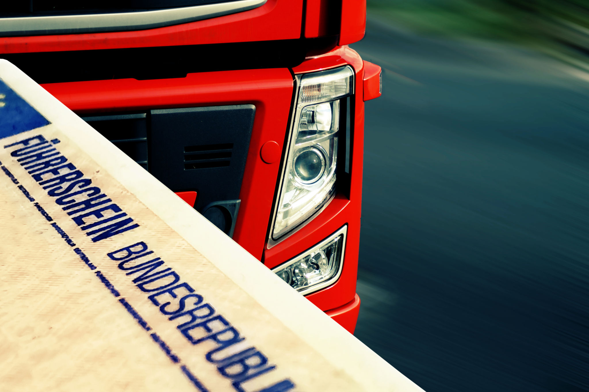 truck driving test