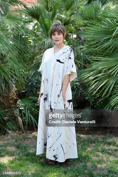 Elizabeth Olsen attends the Filming Italy Festival at Forte Village Resort on July 22, 2021 in Santa Margherita di Pula, Italy.
