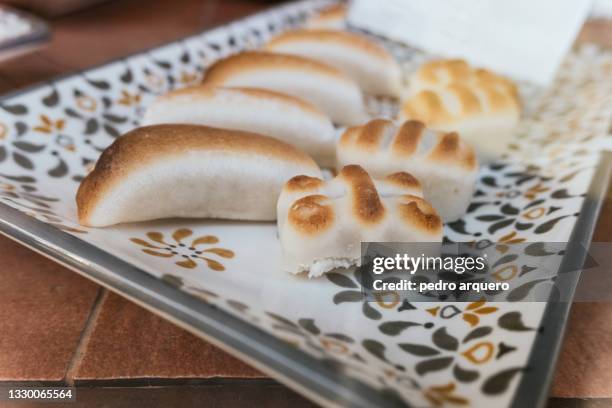 traditional marzipan figures in toledo - toledo province stock pictures, royalty-free photos & images