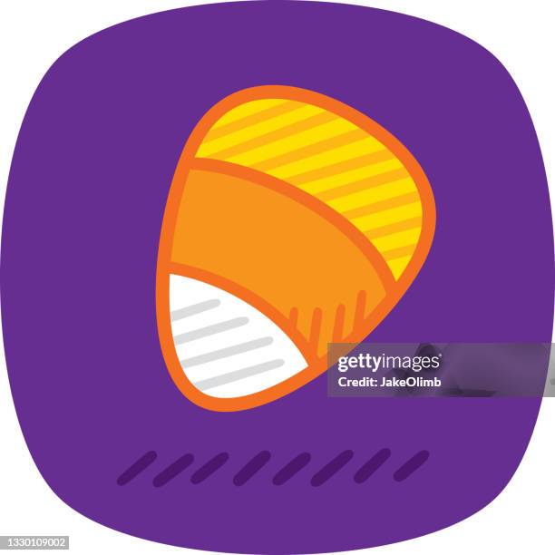candy corn doodle 1 - candy corn stock illustrations