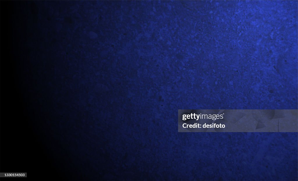 Vacío en blanco oscuro azul marino o degradado azul medianoche coloreado grunge textura brillante brillante fondos vectoriales brillantes