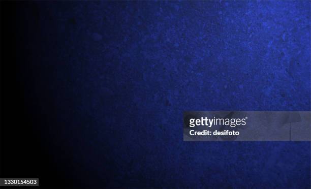 empty blank dark navy or midnight blue gradient coloured grunge textured shiny glittery  vector backgrounds - dark blue stock illustrations