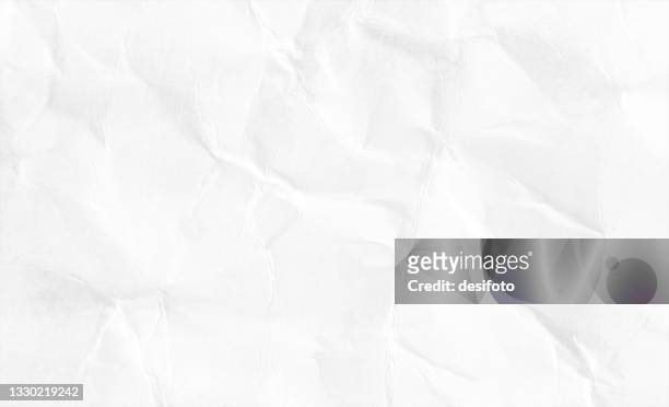 empty blank golden white coloured grunge crumpled crushed paper horizontal vector backgrounds with folds and creases all over - paperwork stock illustrations