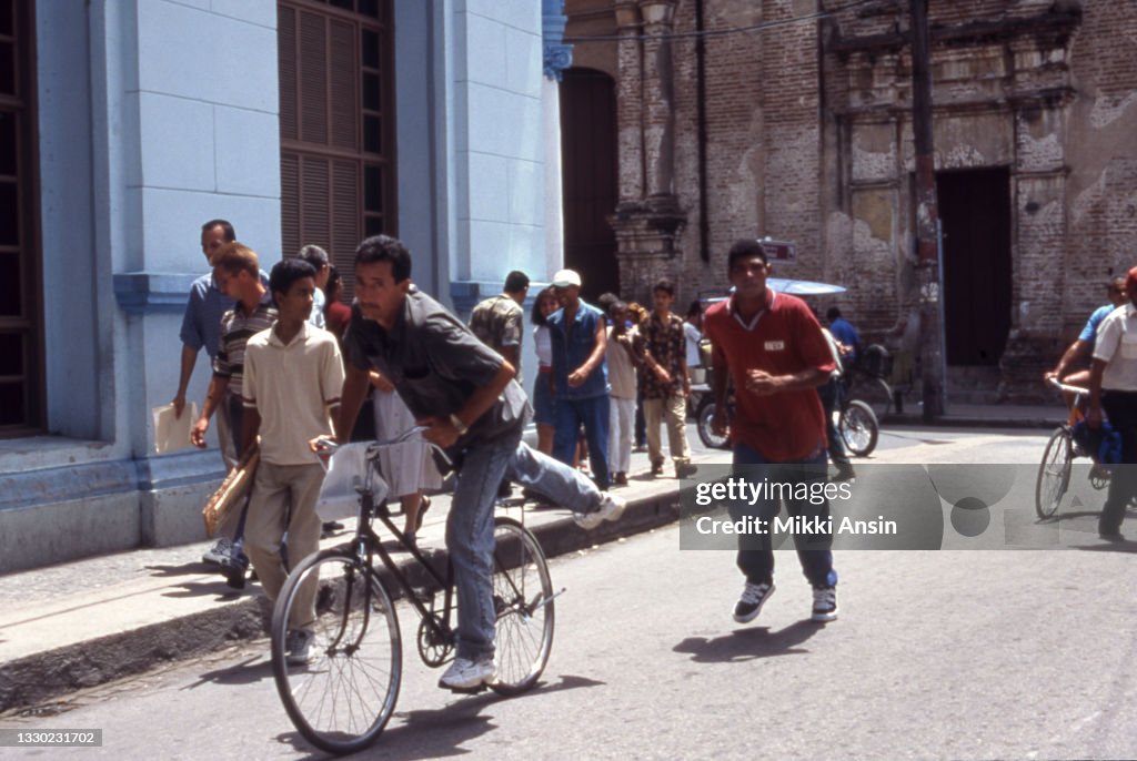 Bicycles In Cuba