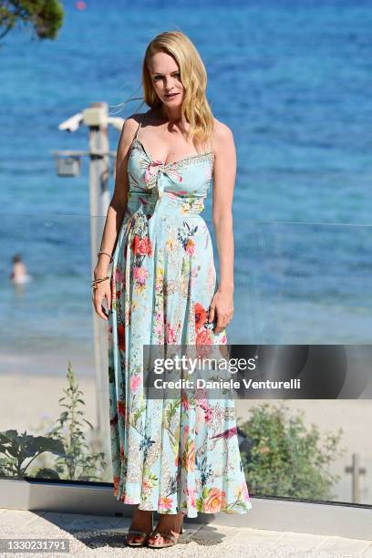 Heather Graham attends the Filming Italy Festival at Forte Village Resort on July 23, 2021 in Santa Margherita di Pula, Italy.