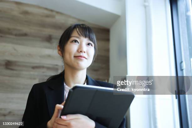 女性インタビュアーの肖像 - 面談　日本 ストックフォトと画像