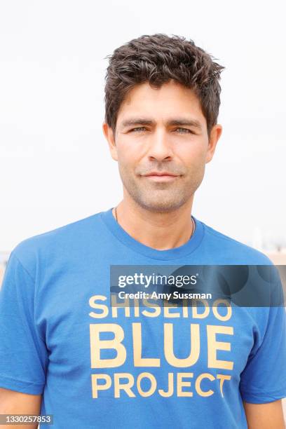 Adrian Grenier attends Beach Cleanup with World Surf League Pure and Wildcoast hosted by Shiseido Blue Project and Adrian Grenier at Zuma Beach on...