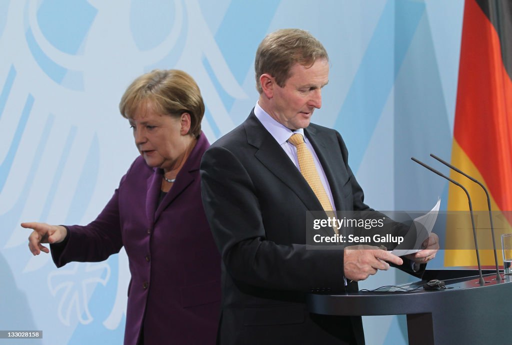 Irish Prime Minister Kenny Visits Germany