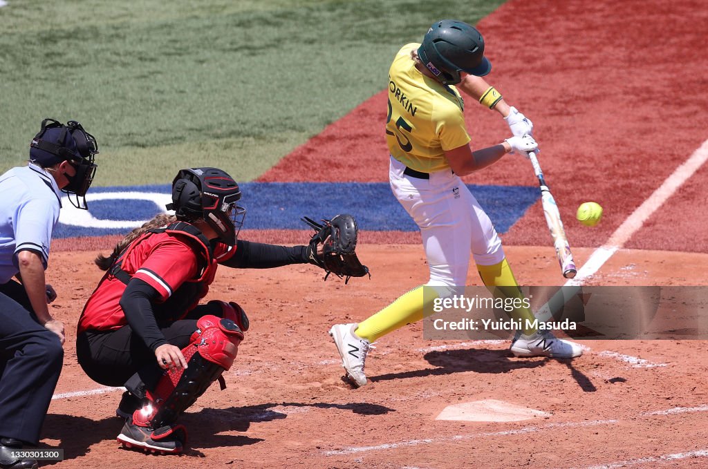 Softball - Olympics: Day 1