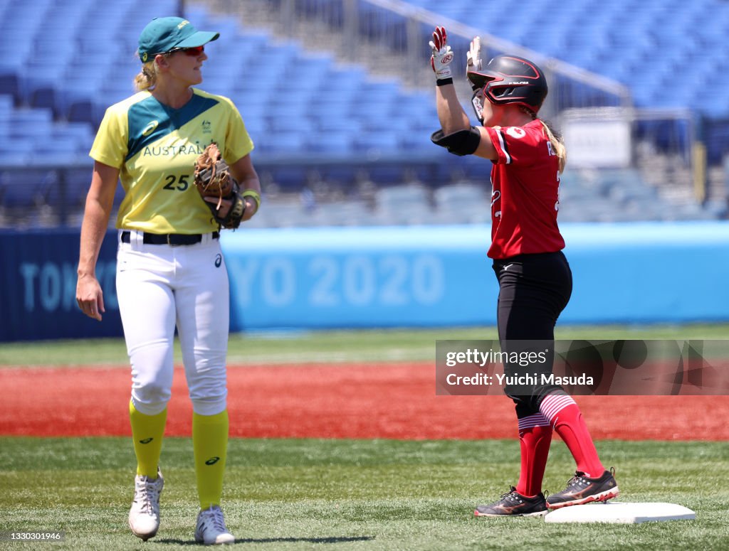 Softball - Olympics: Day 1