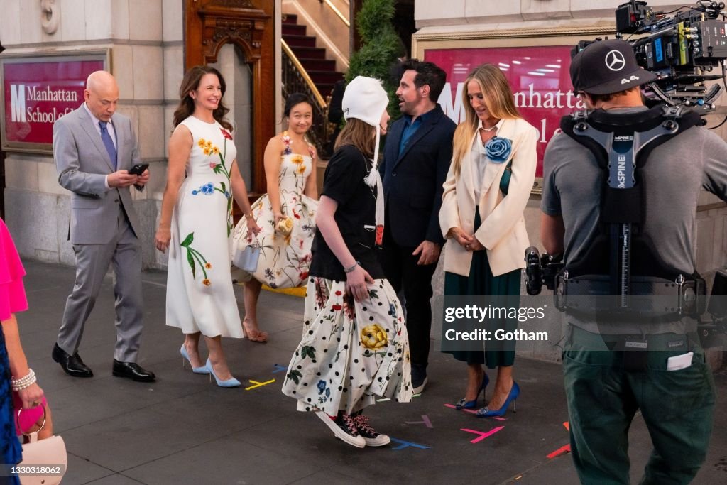 Celebrity Sightings In New York City - July 23, 2021