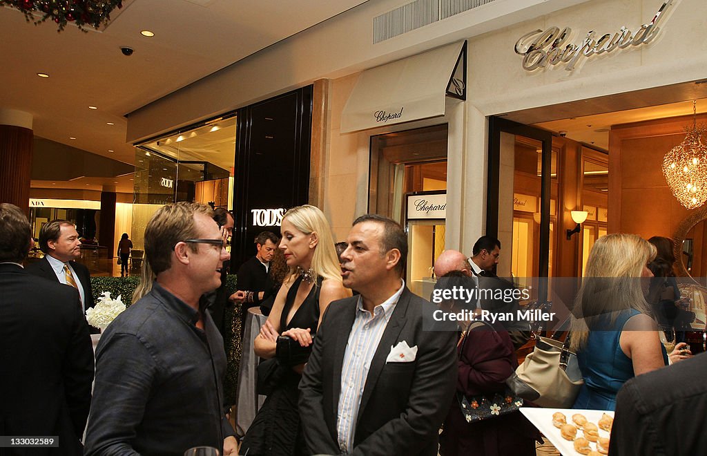 Chopard Celebrates Reopenning Of South Coast Plaza Boutique With Marc Hruschka And Elizabeth And Henry Segerstrom