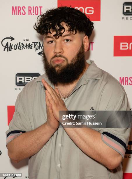 Ksi Riot S-X during the KSI Album Launch Party at Mrs Riot on July 23, 2021 in ...
