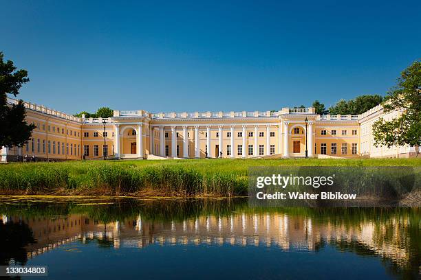 final home of czar nicholas ii - alexander palace stock pictures, royalty-free photos & images