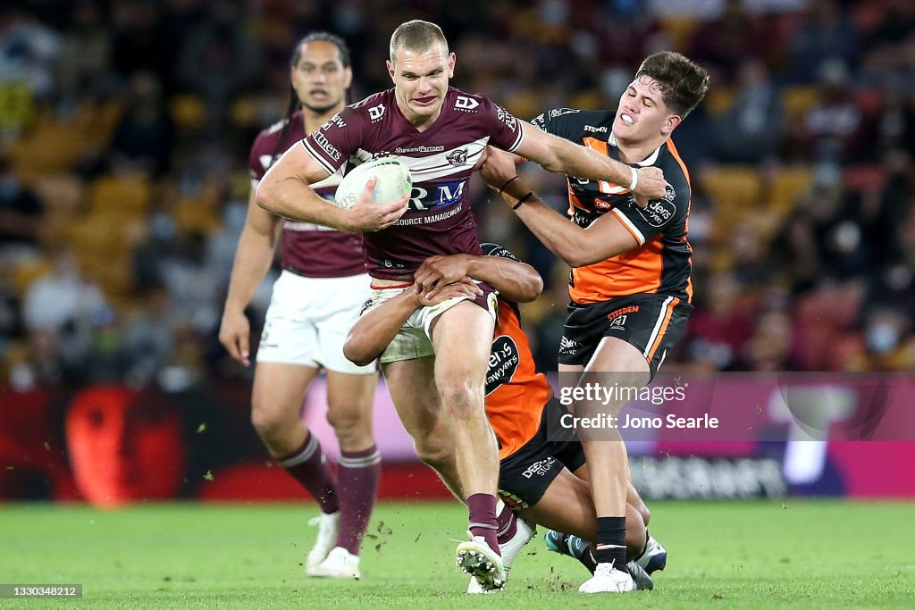 NRL Rd 19 - Sea Eagles v Wests Tigers