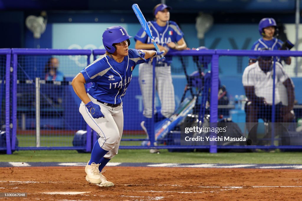 Softball - Olympics: Day 1