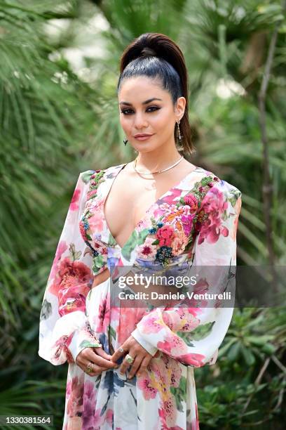 Vanessa Hudgens attends the Filming Italy Festival at Forte Village Resort on July 24, 2021 in Santa Margherita di Pula, Italy.