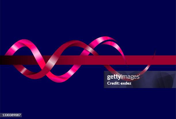 Long Ribbon Wave Ribbon Wave Design High-Res Vector Graphic - Getty Images