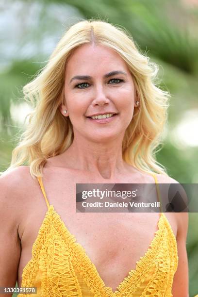 Valeria Mazza attends the Filming Italy Festival at Forte Village Resort on July 24, 2021 in Santa Margherita di Pula, Italy.
