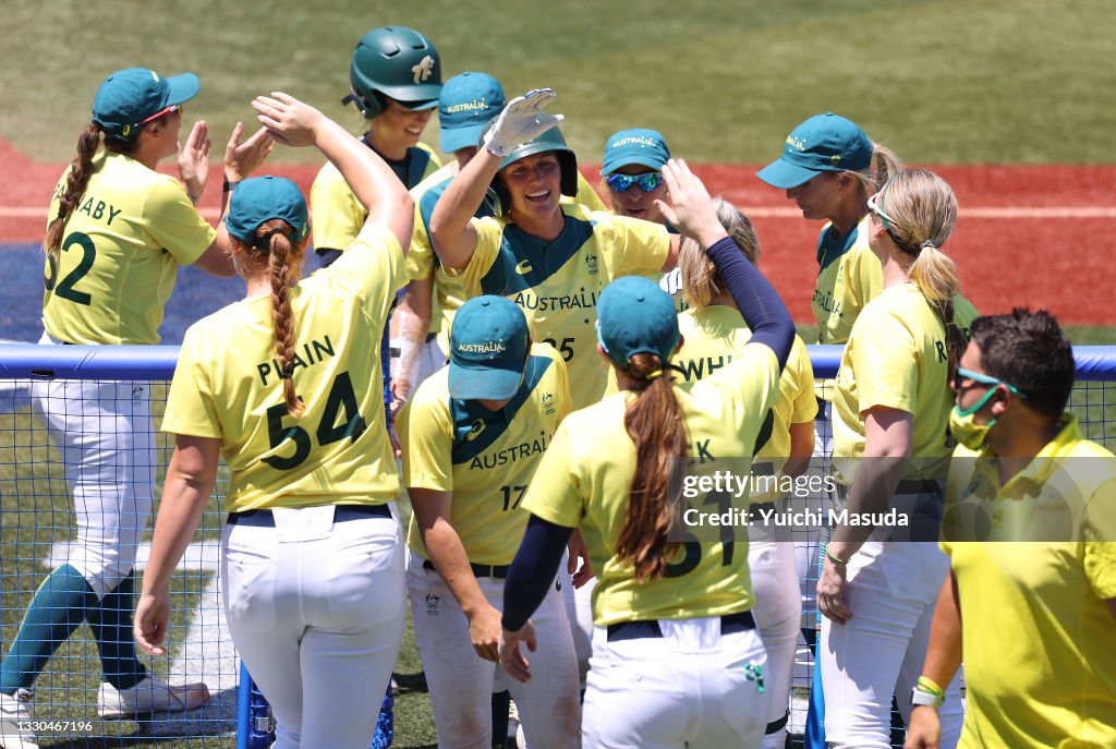 Softball - Olympics: Day 2