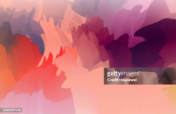 abstract color gradient fluidity background for design - my creation graphics design stock illustrations