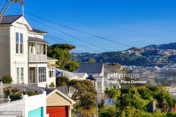 wellington - wellington nieuw zeeland stockfoto's en -beelden