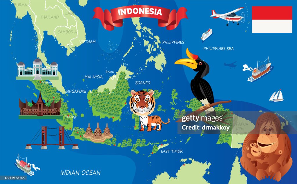 Mappa indonesia