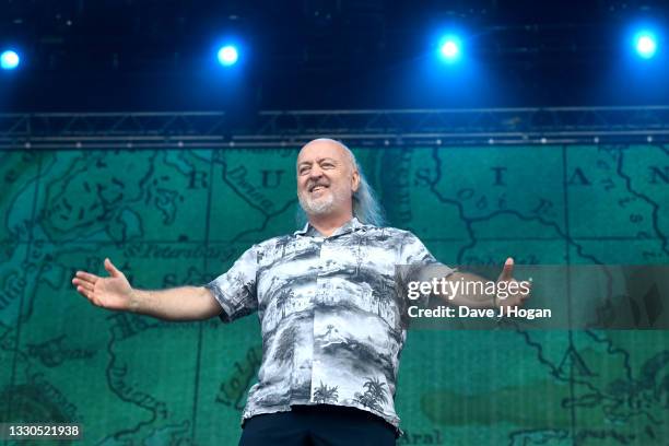 Bill Bailey performs during Latitude Festival 2021 at Henham Park on July 25, 2021 in Southwold, England.