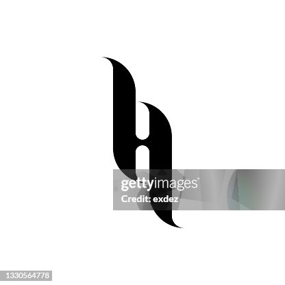 Letter H solid Logo Letter H solid Logo