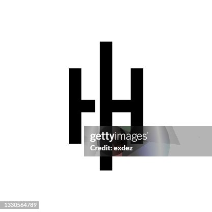 Letter H solid Logo Letter H solid Logo