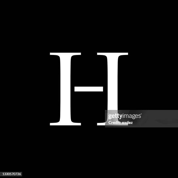 Typography H 784 Letter H Fonts Stock Photos, High-Res Pictures, and Images - Getty ...