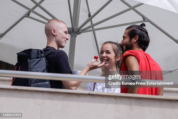 Palito Dominguin, her boyfriend and Gianmarco Onestini the hotel where they have stayed after the final of 'Supervivientes' , the reality show that...