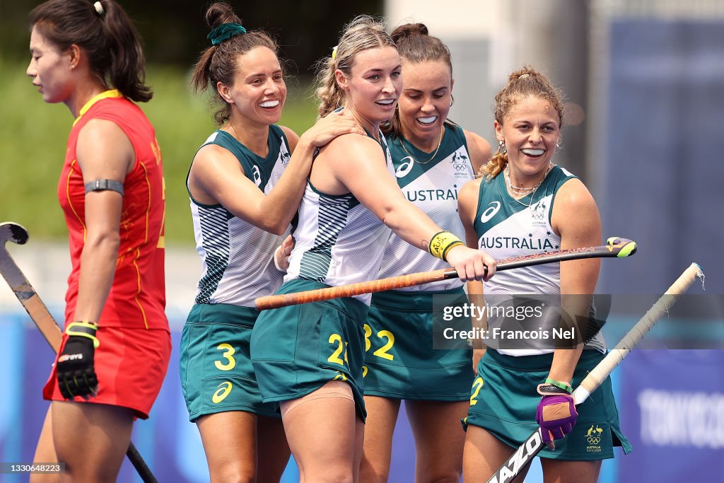 Australia v China - Hockey - Olympics: Day 3