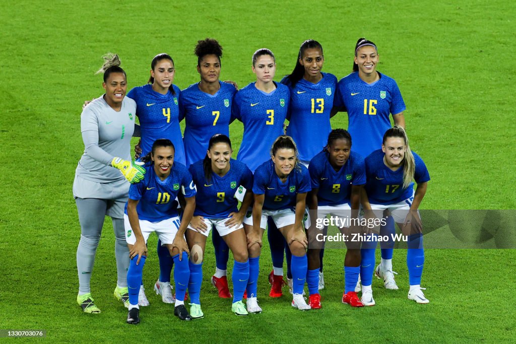 Netherlands v Brazil: Women's Football - Olympics: Day 1
