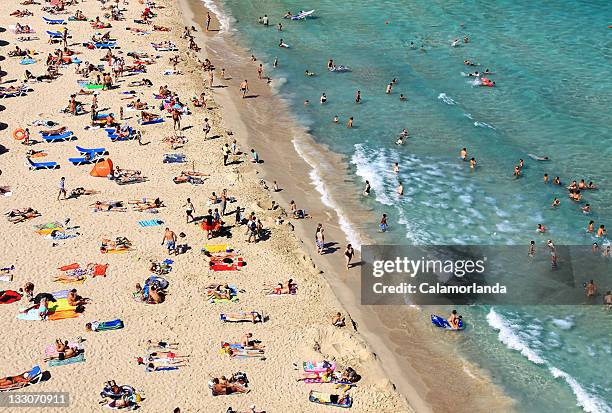 beach - mallorca stock-fotos und bilder