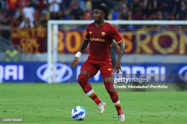 The Roma player Amadou Diawara during the friendly match AS Roma-Debrecen at the Benito Stirpe Stadium in Frosinone. Frosinone , July 25th, 2021