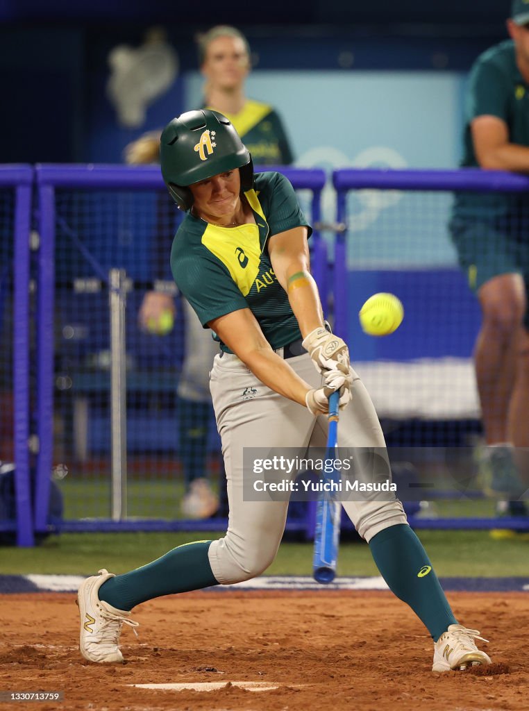 Australia v Mexico - Softball - Olympics: Day 3