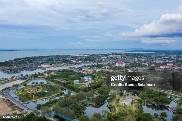 floods at town - hurricane season stock pictures, royalty-free photos & images