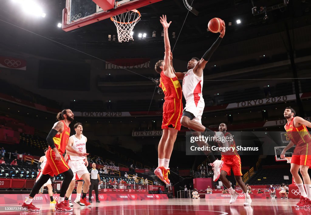 Japan v Spain Men's Basketball - Olympics: Day 3