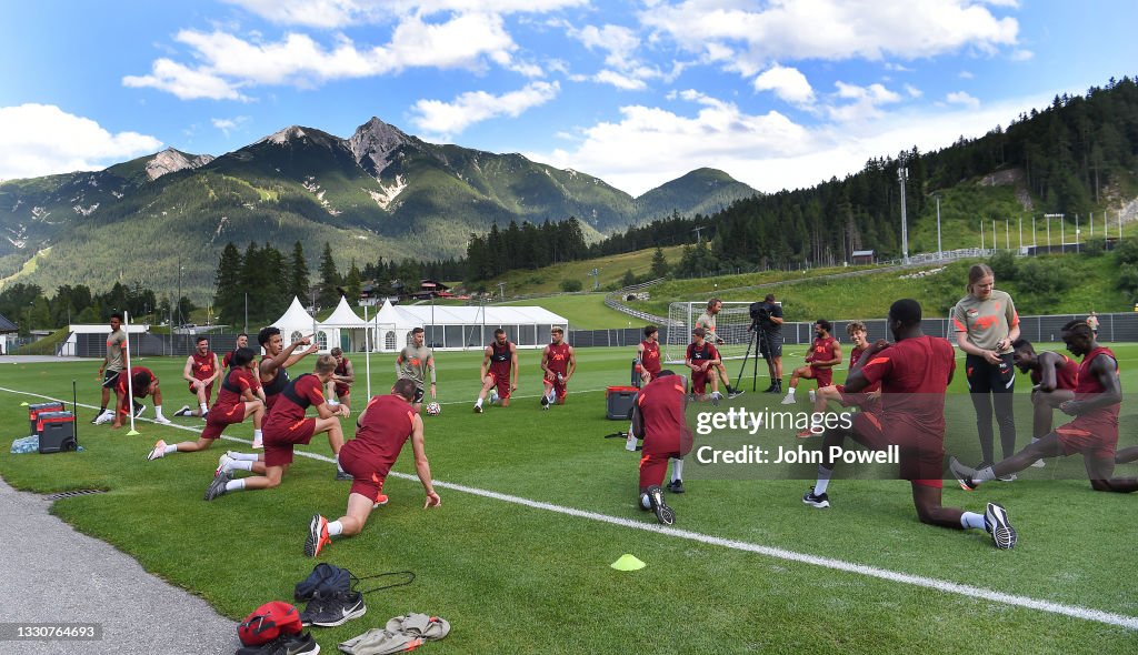 Liverpool Pre-Season Training Session