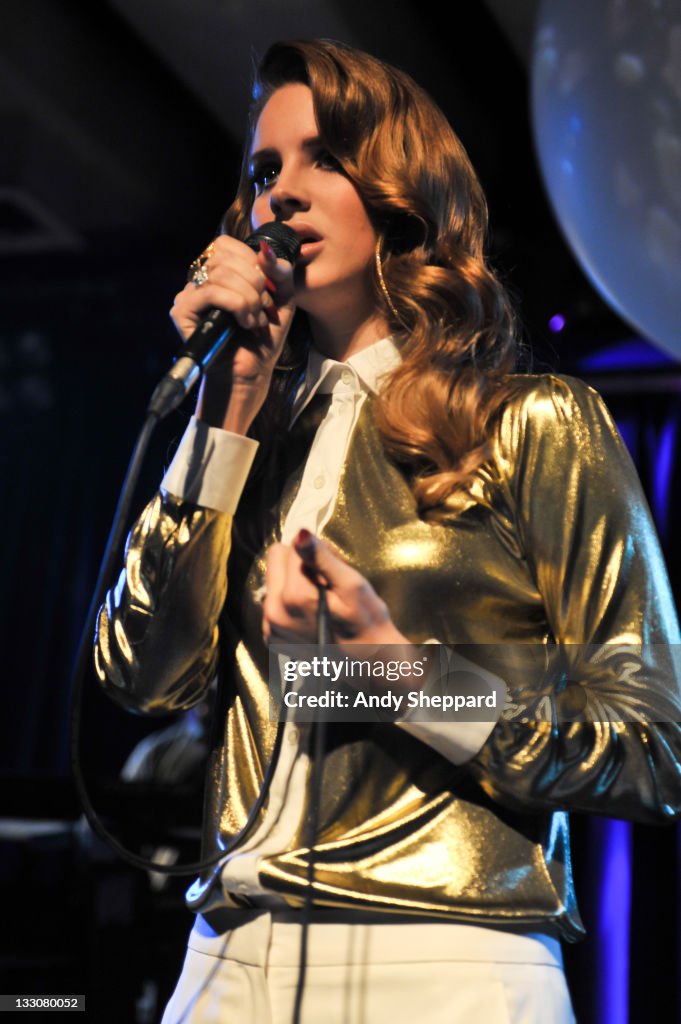 Lana Del Ray Performs At Scala In London