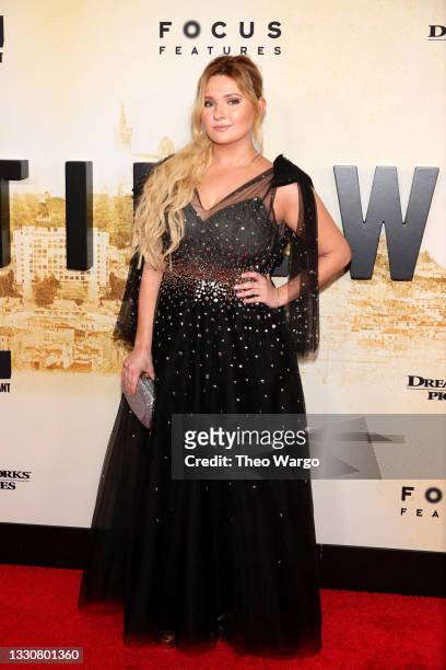 Abigail Breslin attends the "Stillwater" New York Premiere at Rose Theater, Jazz at Lincoln Center on July 26, 2021 in New York City.