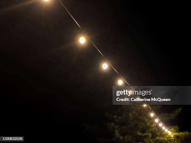 550 Outdoor String Lights Background Stock Photos, High-Res Pictures, and  Images - Getty Images