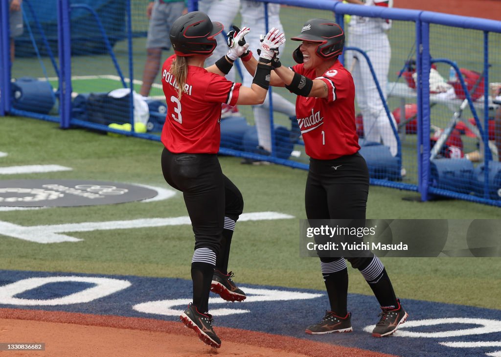 Mexico v Canada - Softball - Olympics: Day 4