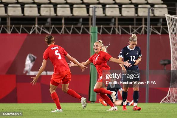 Canada v Great Britain: Women's Football - Olympics: Day 4 Canada v Great Britain: Women's Football - Olympics: Day 4