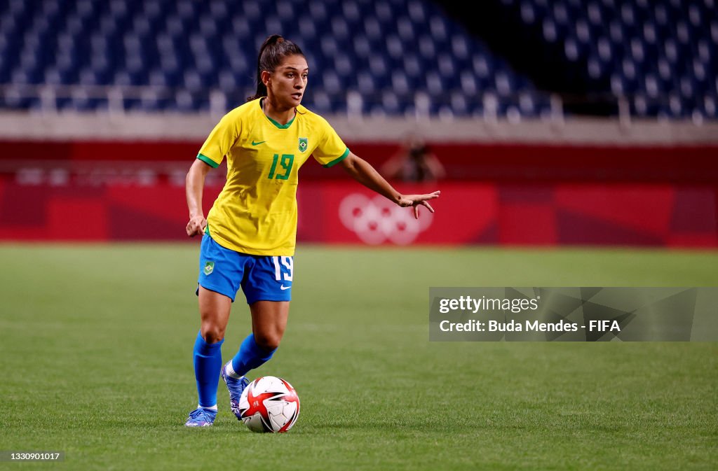 Brazil v Zambia: Women's Football - Olympics: Day 4